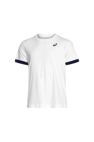 Asics Çocuk T-shirt Boys Tennıs Ss Top 2044a036-102 Beyaz
