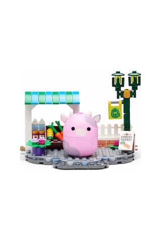 Bldr Squishmallows Oyun Seti - İnek Patty'nin Çiftlik Pazarı Cns0