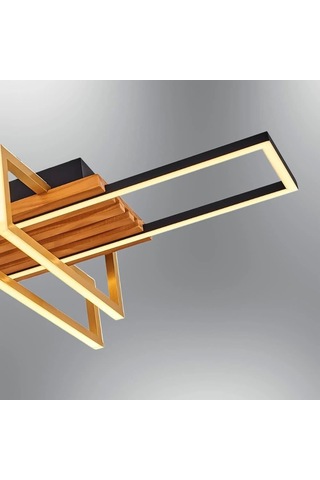 Özcan Aydınlatma 1420-1 Plafonyer Meşe Meşe