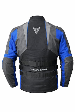 Venom Tourex Touring Mavi Motosiklet Ceketi Kalıplar Dardır Bir Beden Büyük Sipariş Veriniz