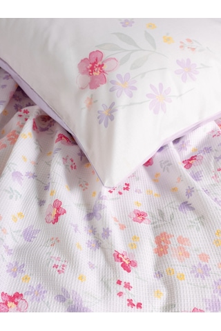 Cotton Box Estiva Çift Kişilik Pike Takımı Winsome Lila Lila