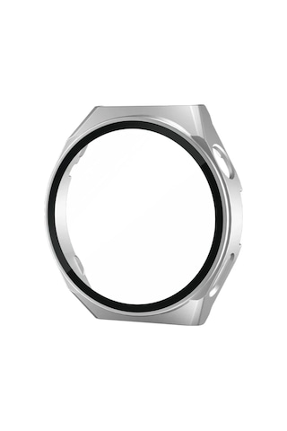 Twin Store Huawei Watch Gt3 42mm Dota Camlı Kasa Ekran Koruyucu - Gümüş Bzstwın