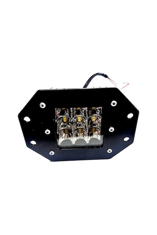 Tampon İçin Offroad Sis Farı Beyaz Gömme Tip 18 Ledli 54 watt Lamba