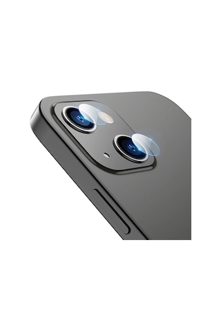 Ally İphone 13-13 Mini Tempered Glass Cam Kamera Koruyucu- 5775