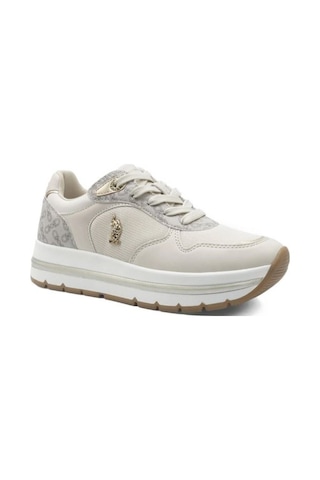 U.S. Polo Assn. U.s. Polo Assn. Shery Kadın Spor Ayakkabı Ckr01044 Bej