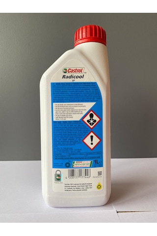 Castrol Radicool Sf Organik Kırmızı Renk 1 Litre Antifriz 06/2025 Üretim Kırmızı