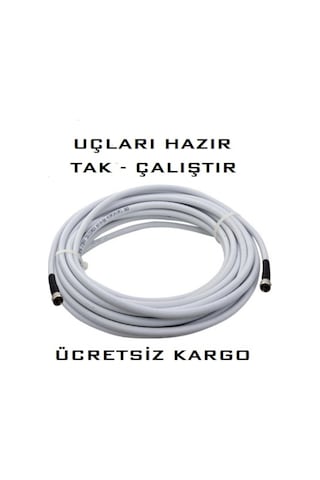 1 METRE F KONNEKTÖRLÜ UYDU ANTEN KABLOSU