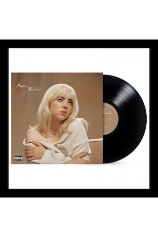 Billie Eilish Happier Than Ever Double Lp Plak