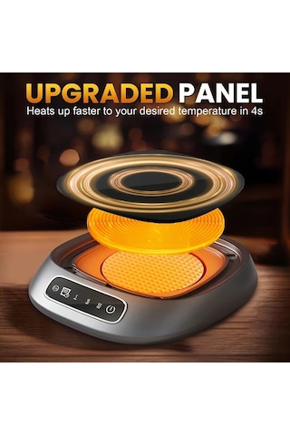 Willowhaven Beyaz 3 Hızlı Akıllı Termostatlı Masalık Bardak Isıtıcı Usb Güçlü