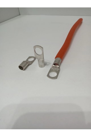 4 Ga Yalıtımsız Amfi Kablo Ucu - Akü Ve Şase Için 4ga Amfi Güç Kablosu Ucu - 1 Adet