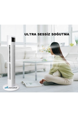 Minofell Mino Mf-5506s Kule Tip Vantilatör 45w 220v Dijital Ekran