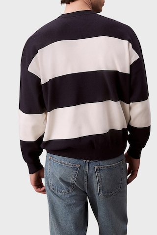 Calvin Klein Erkek Kazak Lv04rc304g Chw Lacivert-beyaz Lacivert-beyaz