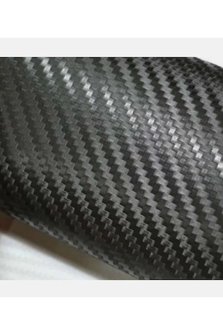 3d Siyah Tırtıklı Desen Hava Kanallı Dayanıklı Karbon Folyo 20cmx152cm