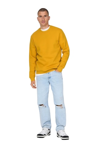 Only Erkek Sweatshirt 22018683 Sarı
