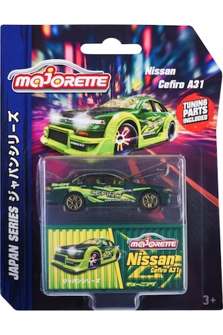 Majorette - Deluxe Japan Series Nissan Cefiro A31 Yeşil