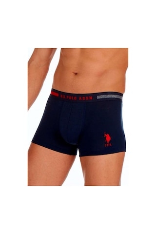 U.S. Polo Assn. U.S Polo Assn. 80155 Erkek 3 Lü Boxer-Lacivert&Grimelanj&Beyaz - L