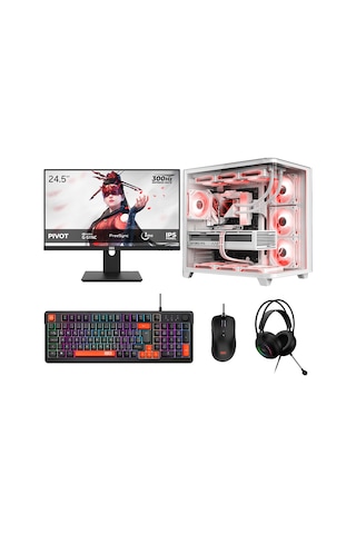 Dragos DRX9988 R5-7600 16 GB 512 GB NVMe 16 GB RX9070XT 24.5" Free Dos Masaüstü Bilgisayar