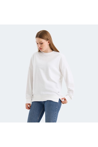 Slazenger VIRTUE Kadın  Beyaz Sweatshirt