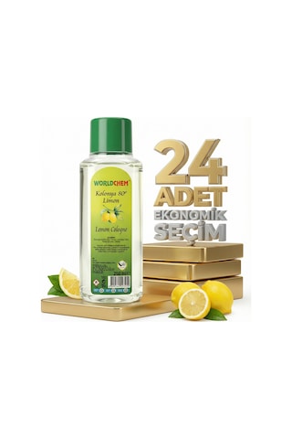 Worldchem Limon Kolonyası 24x250 Ml