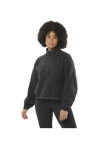 Salomon Chroma Fleece Crop W Siyah