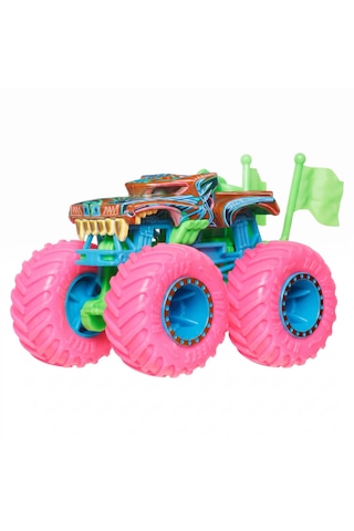 1:64 Hot Wheels Monster Trucks Neon Smashers Die Cast Araba Jmv39 - Jmv63 Hotweiler