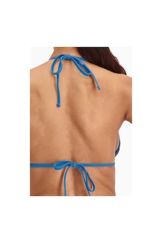 Puma Swım Bağlamalı İpli Bikini Üstü 935507 01 Açık Mavi