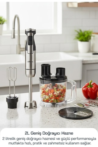 Sinbo SHB-7531 1500 W Mikser Blender Set