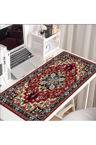 70x30 Cm Dekoratif Halı Temalı Kaydırmaz Taban Speed Yüzey Oyuncu Mouse Pad Gaming