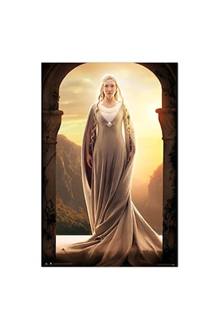 Grupo Erik Editores, S.l. Resmi The Hobbit Galadriel Posteri 91 X 61,5 Cm Rulo Halinde Gönderilir Havalı P