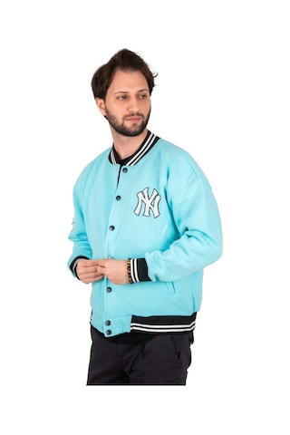 Deepsea Erkek Açık Mavi Çıtçıtlı Kolej Mont 2304760 Açık Mavi