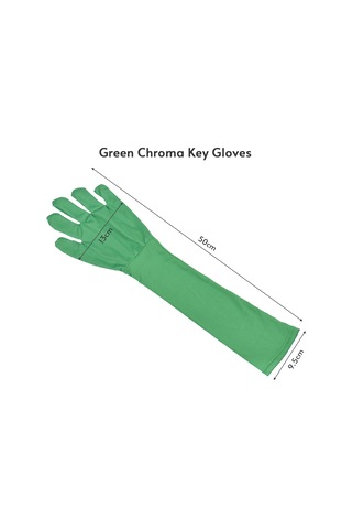 Lemestar Mavi Esnek Lifli Fotoğraf Çekim Kullanıma Uygun Uzun Parmak Eldiveni