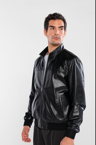 Tamer Tanca Erkek Hakiki Deri Siyah Deri Mont 415 Klj-2575 Erk Dr Mont Y25 Sıyah Derı Siyah