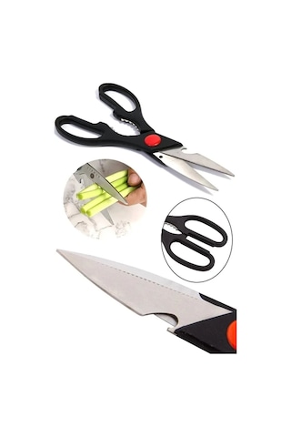 Çok Amaçlı Mutfak Makası Paslanmaz Çelik Pizza Börek Tavuk Kesici