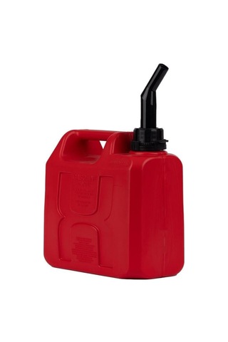 Benzin Bidonu 5 Litre Akaryakıt Mazot Taşıma Doldurm Boşaltma Borulu Plastik Antistatik