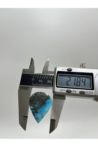 Doğal İran Nişabur Firuze Turkuaz Taşı 39,5 Karat - 7,85 Gram T163