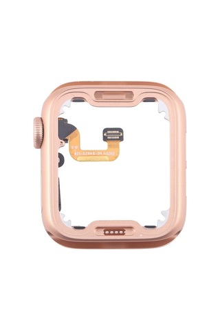 Tongxida İos Watch Uyumlu 44mm Lte Alüminyum Orta Çerçeve Plakası Taç Ekseni Flex Altın