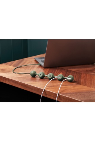 Lexon Peas Hub 2 USB Çoğaltıcı Haki