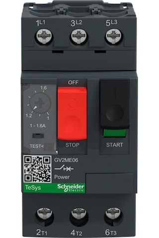 Schneider Electric Tesys Deca Gv2Me06 Motor Koruma Şalteri (1A-1,6A)
