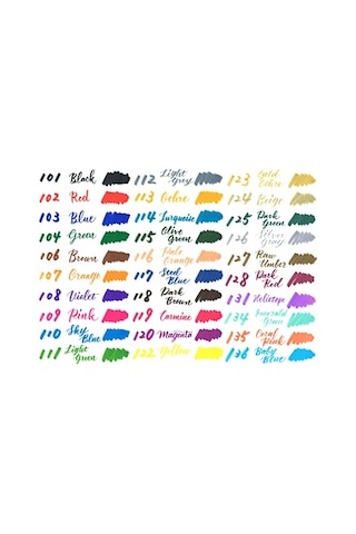 Brush Sing Pen Twin Çift Taraflı Fırça Uçlu Kalem Gümüş Gri