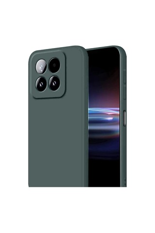 Xiaomi Mi 15t First Silikon - Koyu Yeşil Diğer
