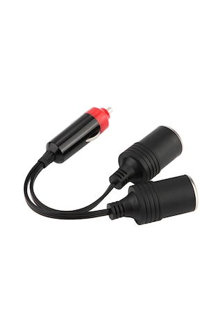 Geeroyoo Araç Sigara Çakmak Bölücü 2 Çıkışlı, 12-24v, 80w, Abs Kasa, Evrensel Uyumlu Araç, Kamyonet, Suv