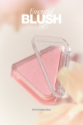 Clio Katmanlanabilir Yumuşak Dokulu Yarı Mat Bitiş Sunan Allık Essential Blush Tap M103 Hidden Rose