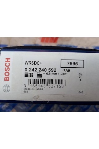 4 X Bosch WR6DC+ Buji Doğan Şahin Kartal Slx Tempra Tipo Uno