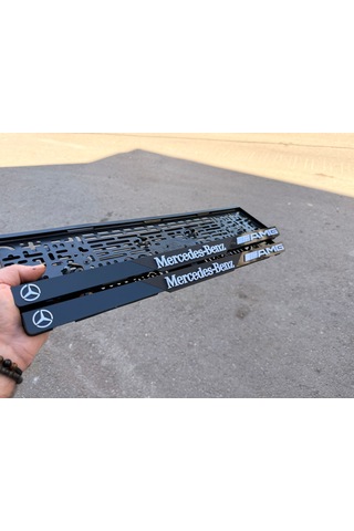 Pleksi Tarzı Mercedes Benz Pleksi Plakalık