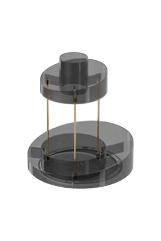 Novahub 360 Döner 2 Katlı Makyaj Organizatörü - Beyaz Banyo/tuvalet Düzenleyici Beyaz