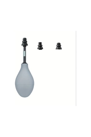 Xuweiwei Gri Kulak Basınç Aleti Migren Ve İç Kulak Denge İçin Rahatlatma Emme Cihazı Ağrı Gerilim Uçak Kulak Sorunu Çözümü Siyah Gri