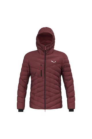 Salewa Ortles Med 3 Rds Down Erkek Ceket Mont Bordo