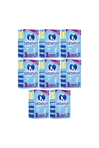 Bebehum 3 Devam Sütü 800 Gr 9-12 Ay 8 Adet