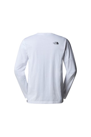 The North Face M L/s Sımple Dome Tee Erkek Shirt Nf0a87qnfn41 Beyaz