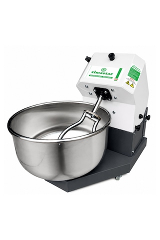 Zimastar Zs-5d 0,18 Kw 5 Kg Un / 8 Kg Hamur Kapasiteli Devirmeli Hamur Yoğurma Makinesi Beyaz